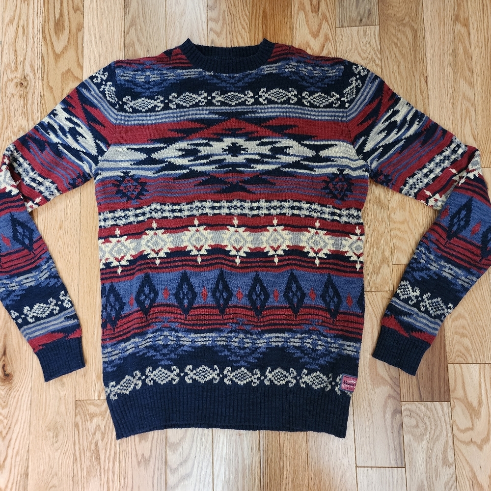 MANGO Clothing Cotton Sweater Large